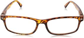 img 2 attached to 👓 Dapper and Durable: Dr. Dean Edell Tortoise Reading Glasses (+1.50) with Stylish DDE Case