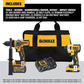 img 1 attached to 🔨 DCK2100D1T1 DEWALT FLEXVOLT ADVANTAGE Hammer Drill: Enhancing SEO