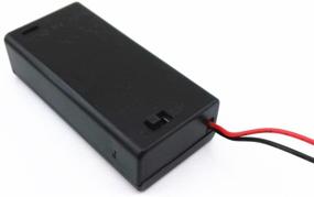 img 1 attached to 🔋 Honbay 10 Pack of 2AA Battery Holder Storage Cases with Wires and On/Off Switch