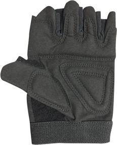 img 2 attached to Optimized Fingerless Bike Gloves: Half Finger Cycling Gloves for Men and Women with Shock-Absorbing Technology and Anti-Slip Palm Patch