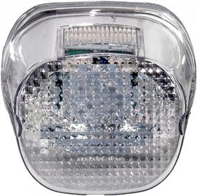 img 4 attached to Chrome Clear Lens OZ-USA Tail Brake LED Light: Upgrade your Harley Davidson Motorcycle Stop Lamp