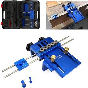 img 4 attached to HITOMEN Adjustable Doweling Drilling Woodworking