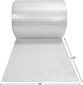 img 3 attached to 📦 Medium-Sized Bubble Cushioning Wrap by AmazonBasics