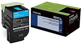 img 1 attached to 💙 High-Quality Lexmark 70C10C0 Cyan Return Program Toner for Exceptional Printing Performance