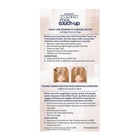 img 3 attached to 🔍 Clairol Root Touch-Up Temporary Concealing Powder, Blonde Hair Color – Conveniently-Hidden 1 Count Solution
