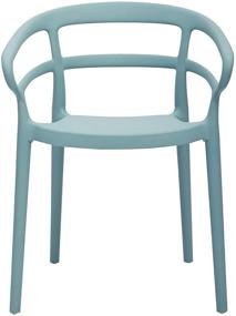 img 3 attached to Набор столовых стульев Amazon Basics Premium из пластиковой мебели для обеденной комнаты.