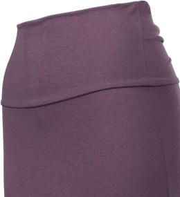 img 2 attached to MixMatchy Womens Foldable Regular Skirts