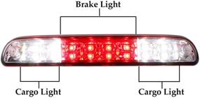 img 1 attached to Sanzitop LED 3rd стоп-сигнал подходит для 99-16 Ford F-250 SD F-350 SD F-450 SD F-550 SD