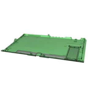 img 1 attached to BASSTOP Translucent DIY Replacement Housing Shell Case for NS NX Switch Console - Console-Jungle Green