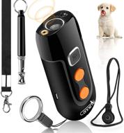 🐶 rechargeable ultrasonic dog barking deterrent devices, safe bark control device with dog whistle and sonic repellents, effective anti dog behavior training control devices logo