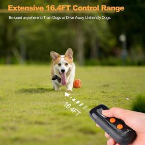 img 1 attached to 🐶 Rechargeable Ultrasonic Dog Barking Deterrent Devices, Safe Bark Control Device with Dog Whistle and Sonic Repellents, Effective Anti Dog Behavior Training Control Devices