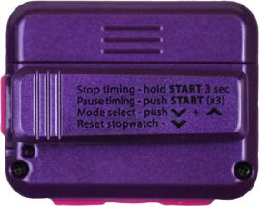 img 2 attached to 🕖 Gymboss Interval Timer and Stopwatch - Metallic Gloss Violet/Pink