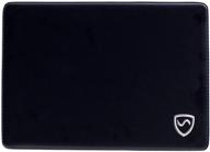 💻 syb laptop pad: ultimate emf radiation protection shield & heat blocker for laptops (11" tablets), jet black vegan leather logo