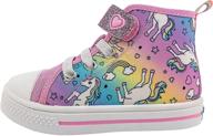 rainbow daze toddler sneaker dinosaurs logo