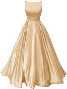 img 4 attached to 👗 Staypretty Beaded Formal Dresses with Pockets - Women's Clothing and Dresses