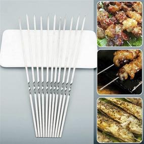 img 2 attached to Stainless Reusable Barbecue Grilling Vegetable