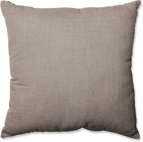 img 2 attached to 🛋️ Pillow Perfect 24.5-Inch Brown/Beige Damask Floor Pillow for Optimal Comfort