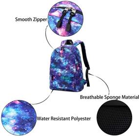 img 2 attached to 🎒 Abshoo Galaxy Lightweight Water-Resistant Backpacks for Teen Boys and Girls - School Bookbags (Galaxy D)