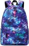 🎒 abshoo galaxy lightweight water-resistant backpacks for teen boys and girls - school bookbags (galaxy d) logo