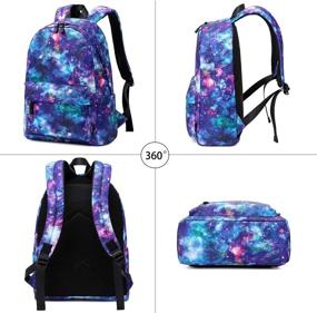 img 3 attached to 🎒 Abshoo Galaxy Lightweight Water-Resistant Backpacks for Teen Boys and Girls - School Bookbags (Galaxy D)