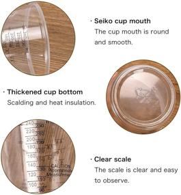 img 1 attached to 🥄 Pack of 80 Clear Plastic Measuring Cups (8oz) for Epoxy Resin with 80 Wooden Stirring Sticks - Ideal for Resin, Stain, and Paint Mixing