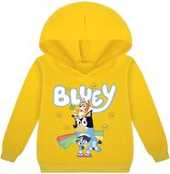 👕 oiysvn blue toddler cartoon sweatshirt - boys' clothing size 120 logo