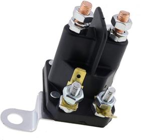 img 1 attached to 🔌 ZTUOAUMA Starter Solenoid Relay MIU10981: Compatible with John Deere Tractor Lawn and Garden X300 X304 X320 X324 X360 - Premium Quality for Blade 44 Deck 42