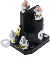 🔌 ztuoauma starter solenoid relay miu10981: compatible with john deere tractor lawn and garden x300 x304 x320 x324 x360 - premium quality for blade 44 deck 42 logo