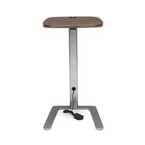 img 3 attached to 🪑 Modern Walnut Accent Table with USB Grommet - OFM Model ACCTAB