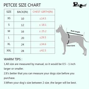 img 3 attached to Warm and Windproof Dog Winter Coats - PETCEE Dog Jackets for 🐶 Small, Medium, and Large Dogs - Cold Weather Pet Clothes Jackets - Sizes XS-XXL