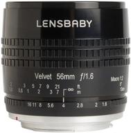 📷 объектив камеры nikon f: lensbaby lb-v56bn velvet 56-дюймовый объектив логотип