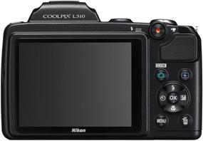 img 3 attached to 📷 High-Quality Nikon Coolpix L310 14.1MP Digital Camera - BLACK with Powerful 21x Optical Zoom