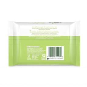 img 3 attached to Simple Cleansing Wipes - Makeup Remover Face Wipes, Gentle on Skin, Removes Waterproof Mascara, Fragrance-Free, Pack of 6 (25 Count Each)