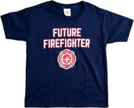 future firefighter fighter badge t shirt boys' clothing logo
