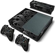 🎮 dapanz skull skin sticker vinyl decal cover for xbox one console kinect + 2 controllers logo