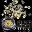 snowflakes christmas holographic decorations accessories foot, hand & nail care logo