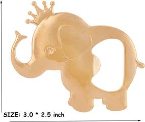 img 3 attached to 🐘 Exquisite Elephant Showers Souvenirs for Memorable Birthdays and Weddings