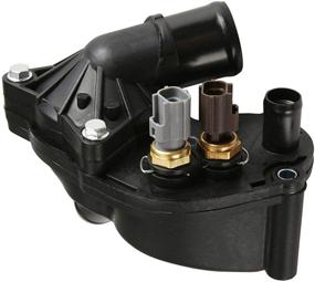 img 3 attached to Enhanced Engine Thermostat Housing with Sensor Assembly Replacement for Ford Explorer, Ranger, Mazda B4000 & Mercury Mountaineer