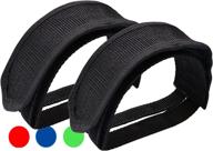 qeedy pedal straps pieces bicycle logo