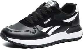 img 1 attached to Wuyaraymia Basketball Casual Sneakers: The Ultimate Men's Athletic Shoes for Running and Sports