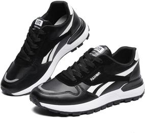 img 3 attached to Wuyaraymia Basketball Casual Sneakers: The Ultimate Men's Athletic Shoes for Running and Sports