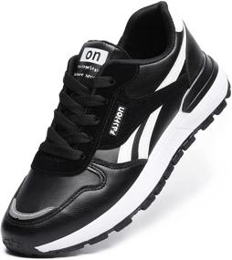 img 2 attached to Wuyaraymia Basketball Casual Sneakers: The Ultimate Men's Athletic Shoes for Running and Sports