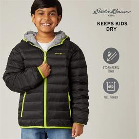 img 1 attached to Stylish and Practical: Eddie Bauer Boys' Reversible Jacket at Boys' Clothing