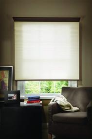 img 1 attached to 🪟 Effortless Elegance: Umbra Venice 23-Inch by 72-Inch Cordless Window Shade in Classic White