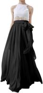 👗 diydress womens summer chiffon wedding dress: effortlessly elegant women's clothing for special occasions logo