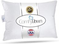 пуховая подушка comfydown для путешествий, гипоаллергенная, европейского производства логотип