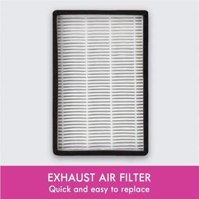 img 2 attached to 🧹 White Kenmore 53295 EF-1 HEPA Media Vacuum Cleaner Exhaust Air Filter for Upright and Canister Vacuums - Enhance Your Cleaning Experience