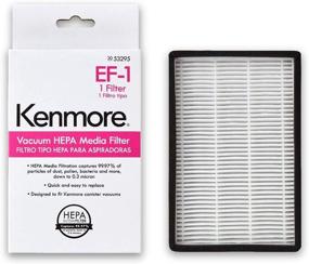 img 3 attached to 🧹 White Kenmore 53295 EF-1 HEPA Media Vacuum Cleaner Exhaust Air Filter for Upright and Canister Vacuums - Enhance Your Cleaning Experience