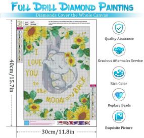img 2 attached to Elephant Diamond Painting Kits Adults