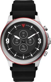 img 4 attached to ⌚ Fossil Men's Latitude Hybrid Smartwatch HR: Always-On Readout Display, Heart Rate, Activity Tracking & Smartphone Notifications